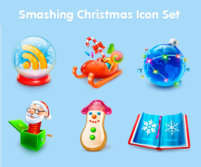 Smashing Christmas Icons Set