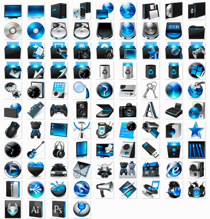 Blue_Firefly_Blue_Icons