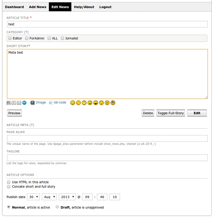 CuteNews �������� 2