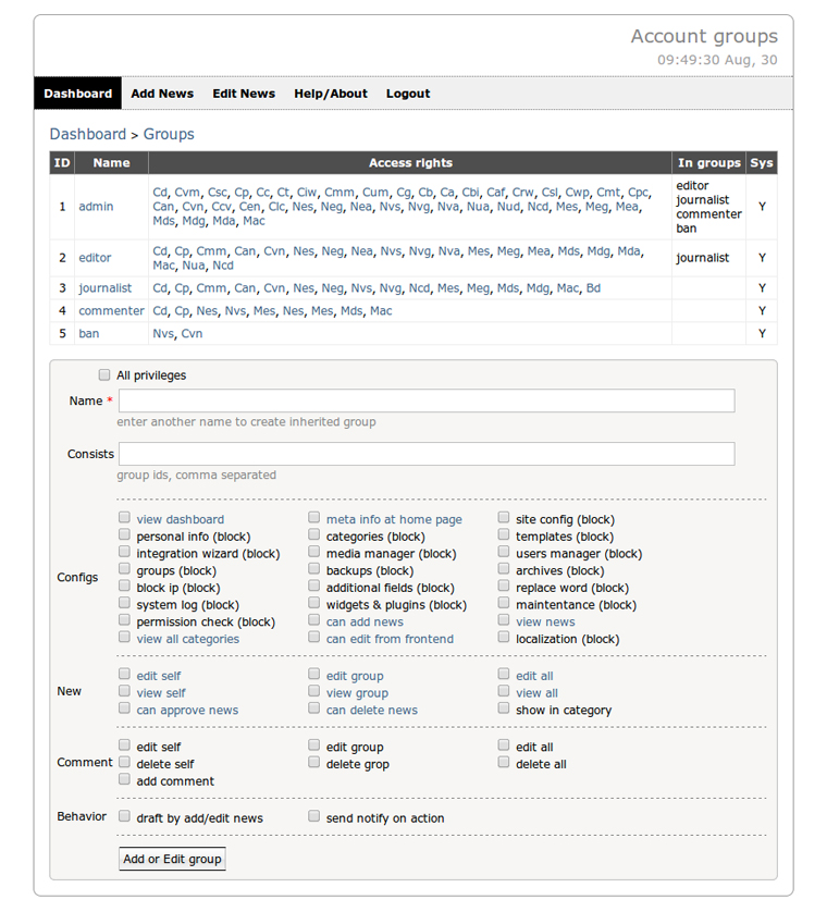 CuteNews �������� 4